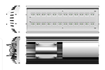 Консольный светодиодный светильник ledcraft lc-60-ukss-w 60 ватт холодный белый