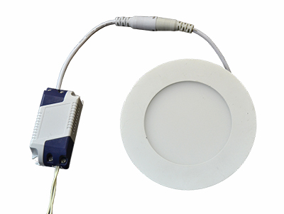 Ledcraft downlight белый круглый 120*120*23 7 ватт теплый белый