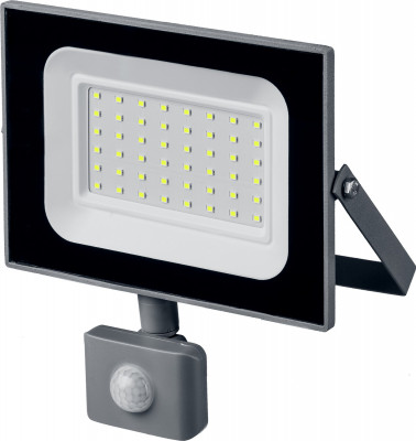 Светодиодный прожектор stayer 50 вт с датчиком движения, LED-max