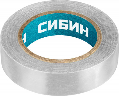 Сибин 15 мм х 10 м, 5 000 в, белая, изолента ПВХ (1235-8)
