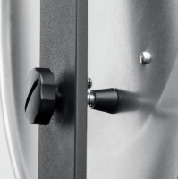 Kraftool кг 3х2.5 50м 4000вт ip44, heavy dutyсиловой удлинитель на стальной катушке (55086-50)
