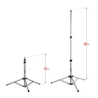 ЗУБР 1.6 м, телескопический штатив для прожектора, профессионал (56930)