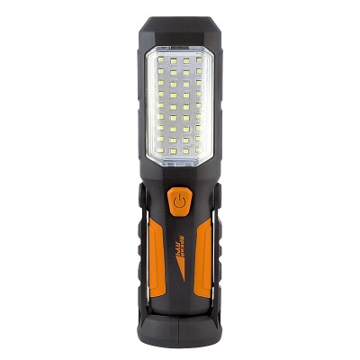 Яркий луч фонарь многофункц., 2 режима (0,5вт, 36 LED), магнит/крюк, на 3хаа, оптимус