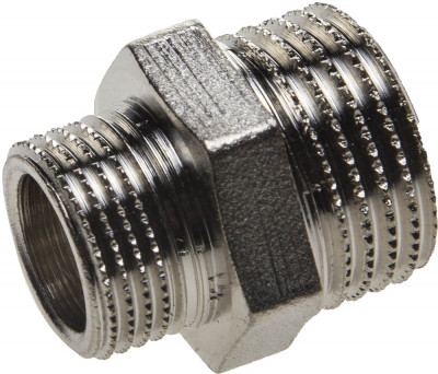 Бочонок general fittings переходной, никелированная латунь, 1/2