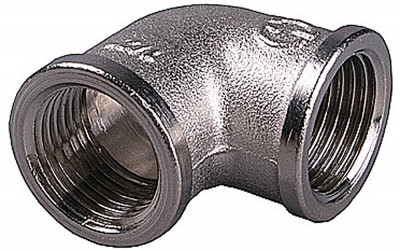 Уголок general fittings никелированная латунь, г/г, 3/4