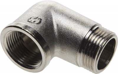 Уголок general fittings никелированная латунь, г/ш, 3/4