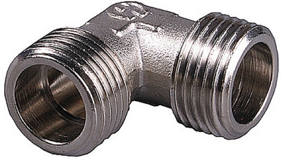 Уголок general fittings никелированная латунь, ш/ш, 1/2