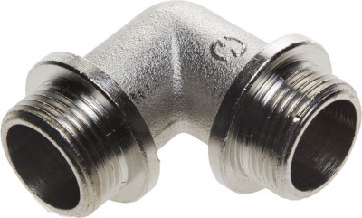 Уголок general fittings с упором, никелированная латунь, ш/ш, 3/4