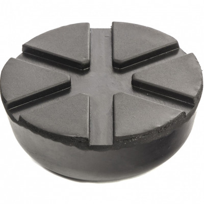 Резиновая опора для подкатного домкрата универсальная, d=89 mm, d=60 mm, h=35 mm// matrix