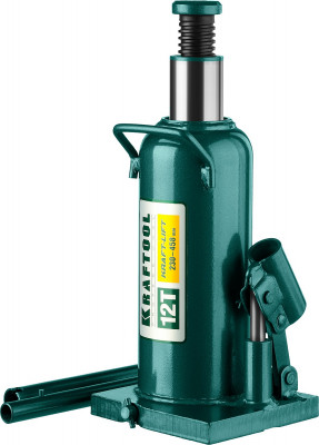Kraftool kraft-lift, 12 т, 230 - 460 мм, бутылочный гидравлический домкрат (43462-12)