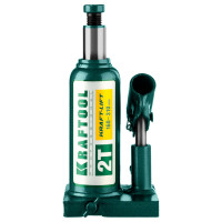 Kraftool kraft-lift, 2 т, 158 - 308 мм, бутылочный гидравлический домкрат (43462-2)