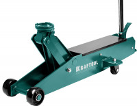 Kraftool high-lift, 10 т, 160 - 560 мм, для тяжелой техники, подкатной домкрат (43455-10)
