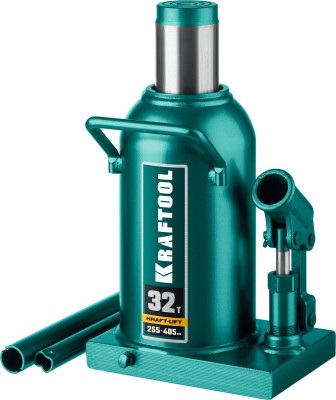 Kraftool kraft-lift, 32 т, 255 - 405 мм, бутылочный гидравлический домкрат (43462-32)