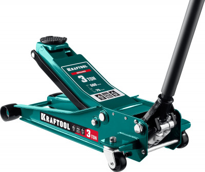 Kraftool grand, 3 т, 75 - 500 мм, универсальный подкатной домкрат для сто (43451-3)