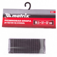 Резиновая опора для подставок под автомобиль 2т, 3т// matrix