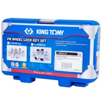 King tony набор насадок для монтажа/демонтажа секреток колес vw, 23 предмета