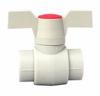 Кран pp-r сер шаровой дн40 fv plast