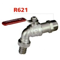 Кран водоразборный r621 ду20 н/р рыч r621x014 giacomini