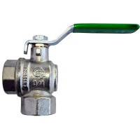 Кран шаровой uno+ угл ду20 м/м полн рыч 1758 stc