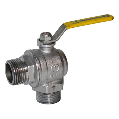 Кран шаровой газ r782l ду15 р/р рычаг угл r782lx003 giacomini