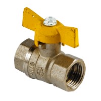 Кран шаровой газ стандарт 230 11б27п ду15 м/м баб 116012 галлоп