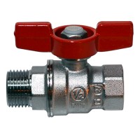 Кран шаровой r854 ду32 м/р полн баб r854x026 giacomini
