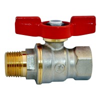 Кран шаровой r914 ду25 м/р полн баб r914x025 giacomini