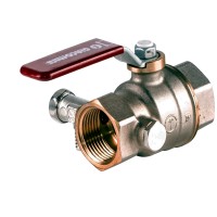Кран шаровой спуск r910s dado ду32 м/м полн рыч r910sx006 giacomini