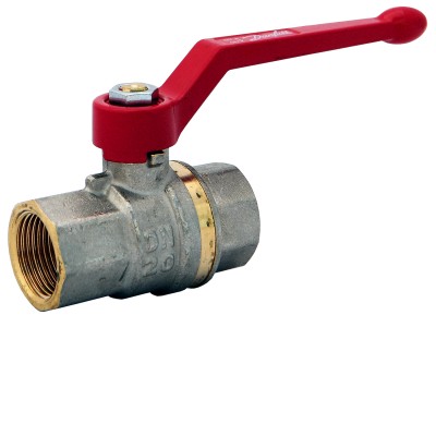 Кран шаровой латунь bvr ду32 ру40 м/м полн рыч 065b8210 danfoss