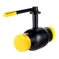 Кран шаровой стальной ballomax ду125 ру25 п/приварisoфл с руч кшт 61.102.125 broen