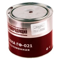 Грунтовка гф-021 красно-корич., банка 2,5 кг. гост 25129-82, гост р 51693-20