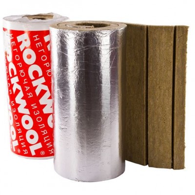 Рулон lamella mat l 40х1000-6 каширован фольгой rockwool