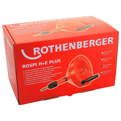 Устройство прочистки rospi8h+e ручной привод l=7,5м 7.2095 rothenberger