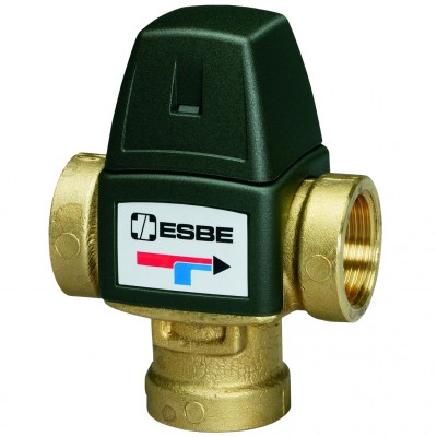 Клапан смесит термост vta321 ду20 kvs1,6 rp3/4 35-60c 31100800/3110089 esbe