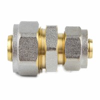 Муфта мп никель обжим переход дн26х16 7004-02 aquasfera
