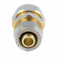 Муфта мп никель обжим переход дн26х16 7004-02 aquasfera