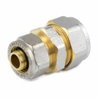 Муфта мп никель обжим переход дн26х16 7004-02 aquasfera