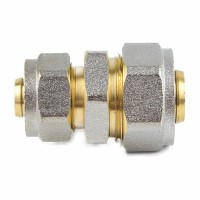 Муфта мп никель обжим переход дн26х16 7004-02 aquasfera