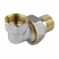 Соединитель латунь никель угл ду20 м/р угл американка 9015-02 aquasfera