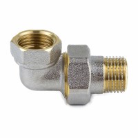 Соединитель латунь никель угл ду20 м/р угл американка 9015-02 aquasfera