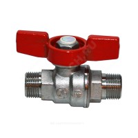 Кран шаровой r253d ду32 р/р станд баб r253x006 giacomini