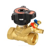 Клапан запорно-измерит asv-bd ду15 ручн с ниппелями 003z4041 danfoss
