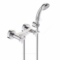 Смес/Душ арт двуруч настен ba327aa vidima