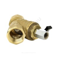 Фильтр сетчатый латунь fvr-d ду32 py25 м/м кр/слив 065b8244 danfoss