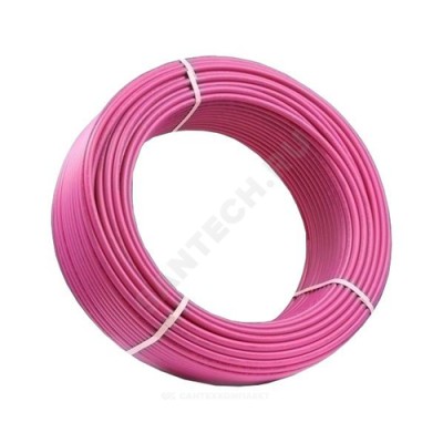 Труба pe-xa/evoh rautitan pink розовая дн 25х3,5 ру10 тмакс=90c бухта 50м rehau 11360621050