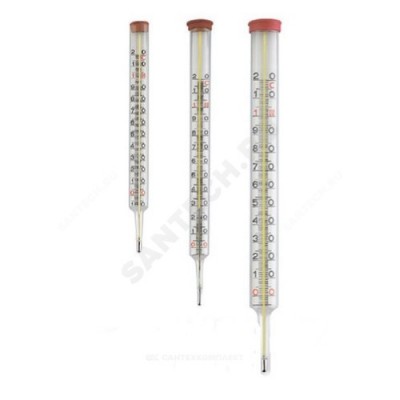 Термометр жидкостной l=200мм 120с f+r804 162/38 watts 10006405