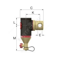 Сепаратор пластик ду 20 ру10 тмакс=120 oc g3/4