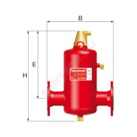 Сепаратор сталь flamcovent f ду 50 ру10 фл горизонт flamco 28141