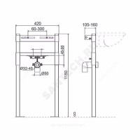 Инсталляция для умывальника eco oli 11376