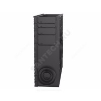 Пескоуловитель пластиковый ду 100 504х148мм steestart черный прямоугольный h=413мм стилот р10413с